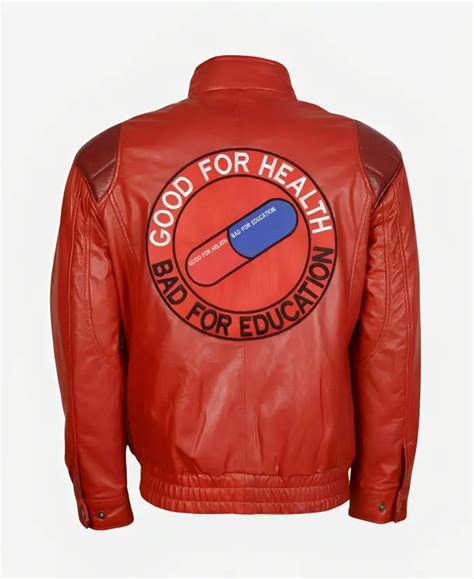 akira red leather jacket